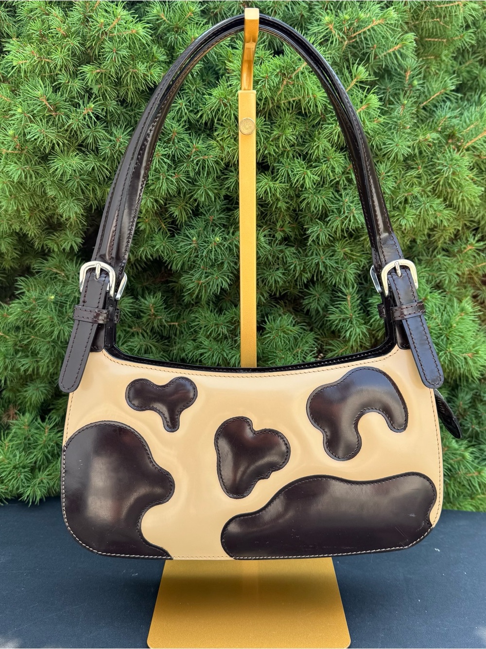 Moschino Vintage Baguette-Style Shoulder Bag - Picture 1 of 9